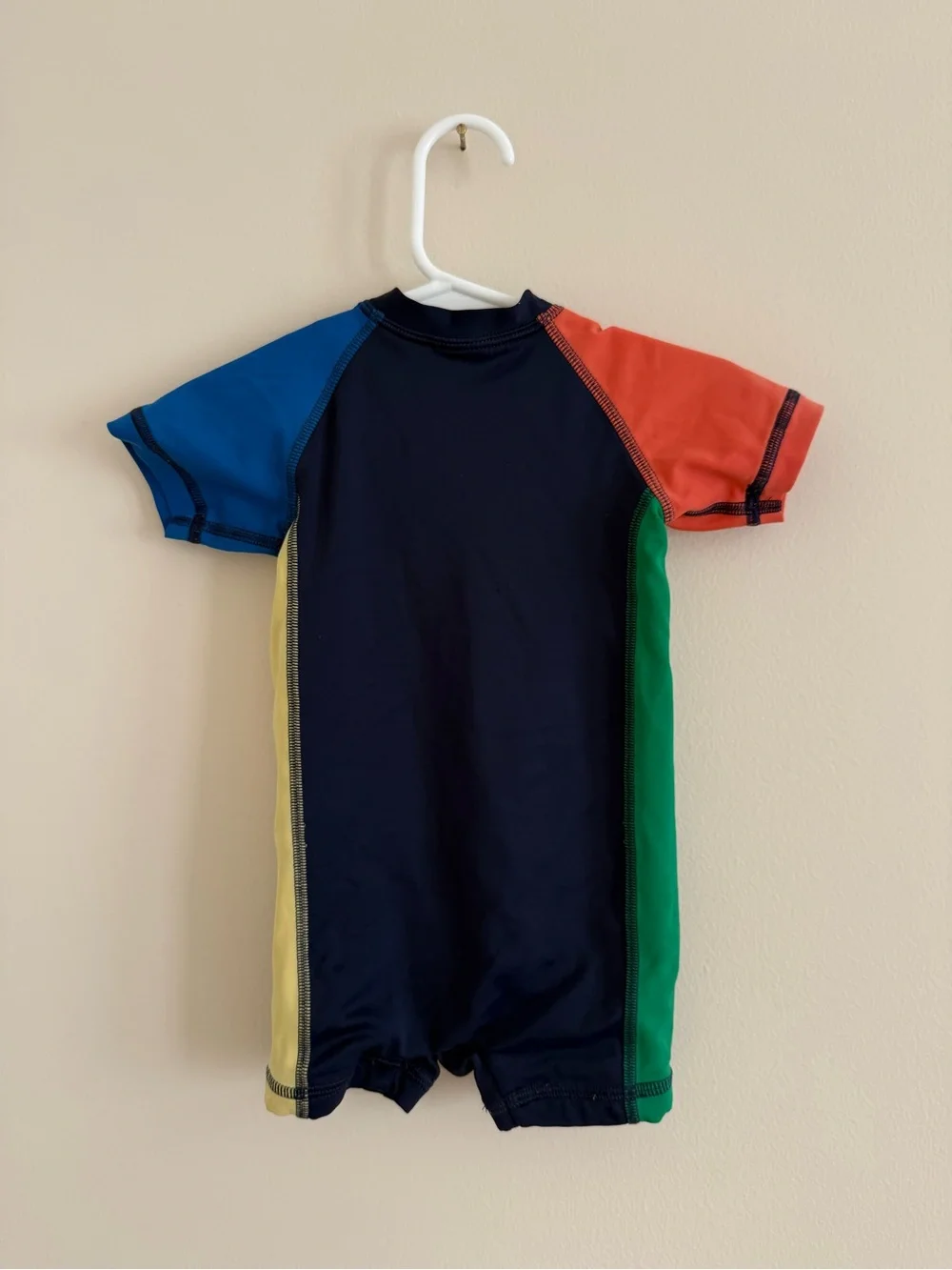 Hanna Anderson Baby Colorblock Rashguard & Swim Suit 6-12 month
